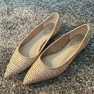 Sam Edelman Woven Neutral Flat
